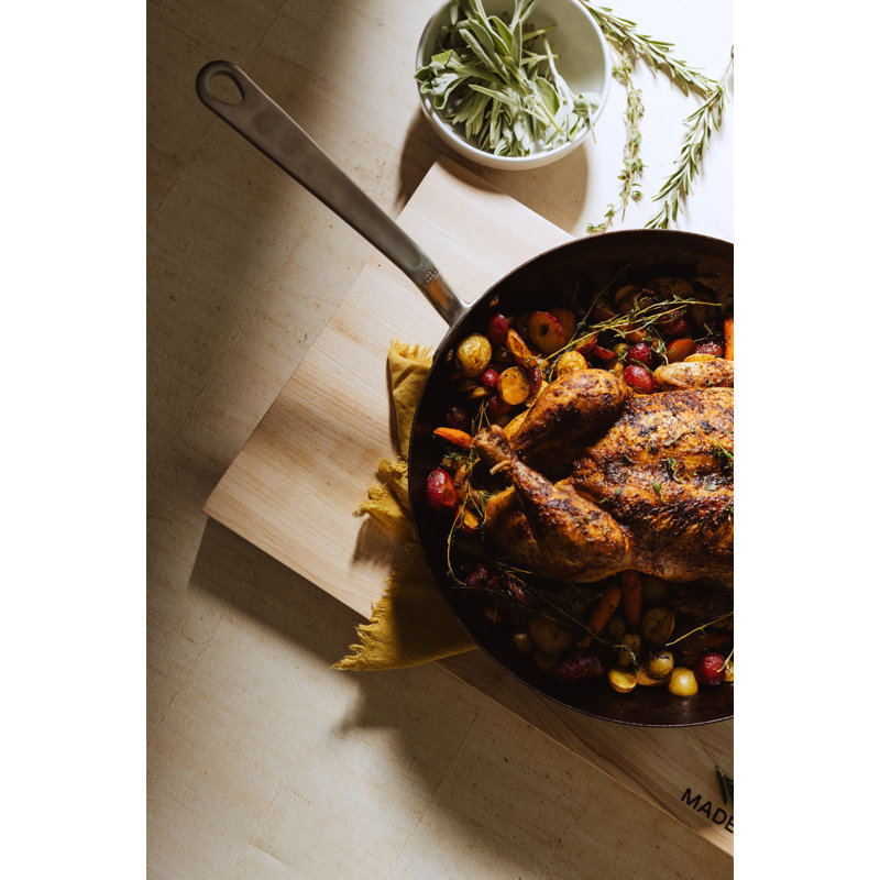 Carbon Steel Fry Pan (Seasoned), 12"