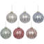 Harlequin Ball Ornament, Large - 4 Inches