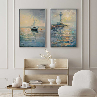 " Harbor Glow " by Golden Glow Interiors 2 - Pieces