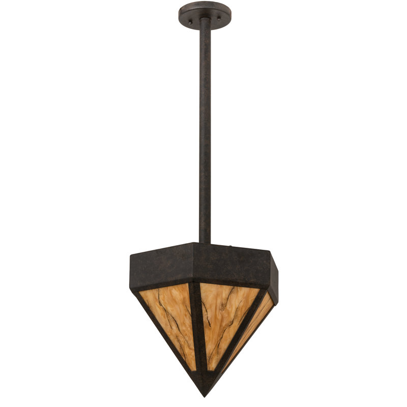 Luminaire suspendu pour bol 2 lumières unique