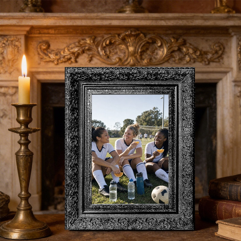 Cadre photo mural 8 PCS 8 "x 10" noir pour pendaison de crémaillère