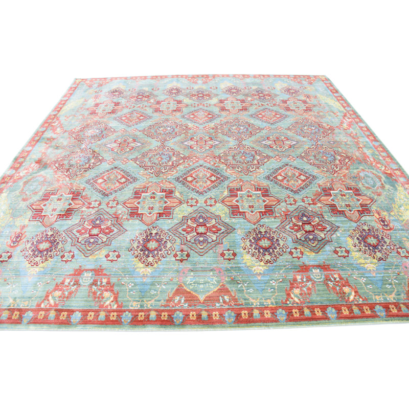 Glasser Oriental Indoor Rug, Square 8'