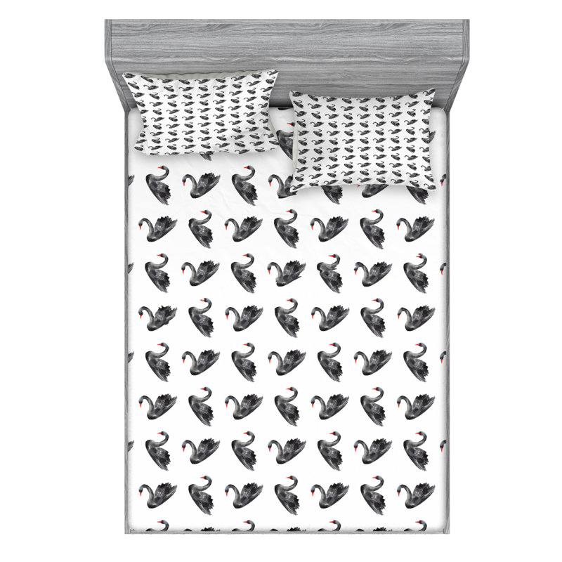 Microfiber Sheet Set, Full Sheet Set with Fitted Sheet