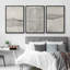 «Geometric Abstract Simple Neutral Modern Home Decor», reproduction d'art sur toile encadrée-149008349-195431852