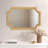Natural Rattan Rectangular Wall Mirror 27.2'' x 40.2''