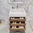 Glasgow 23.5'' Single Bathroom Vanity with Acrylic Top-1314477698