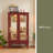 Elegant 2-Door Curio Cabinet With Tempered Glass Doors, Mirrored Back Panel, And Adjustable Shelves - Lighted Display Cabinet For Home And Office-1717682927