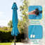 Parasol de marché éclairé 108 po x 108 po Lynnette-1646972083