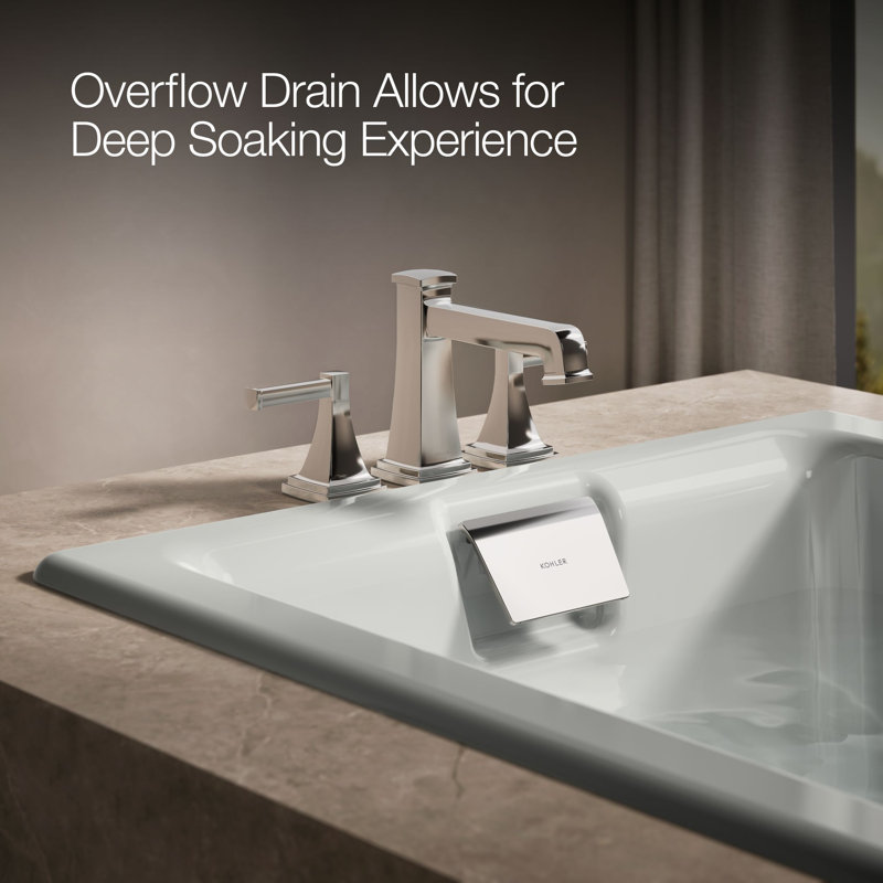 Tea-for-Two® Massage Whirlpool Bath, Ice Grey