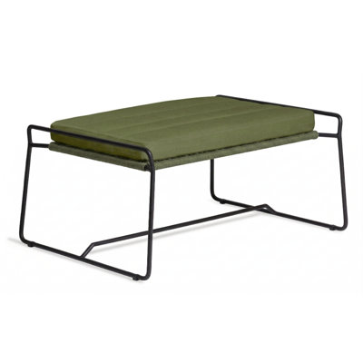 Repose-pieds d'extérieur avec coussin Sandur