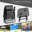 Zero Gravity Folding Reclining Chair Set With Side Table-1519345844