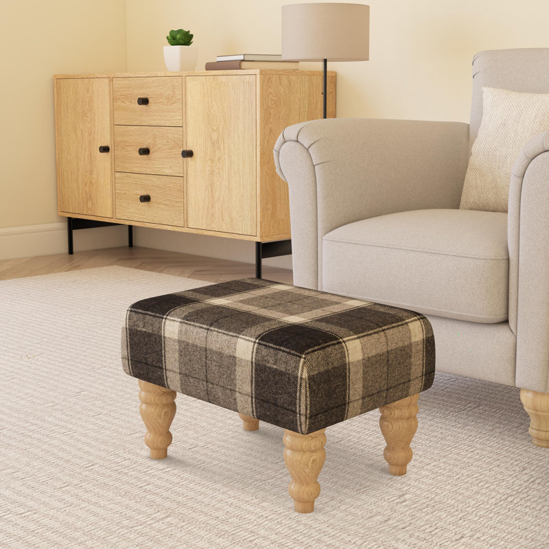 Manufactured Wood Accent Stool, Natural