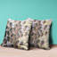 Housse et insert de coussin décoratif intérieur / extérieur en mélange de polyester-86928973