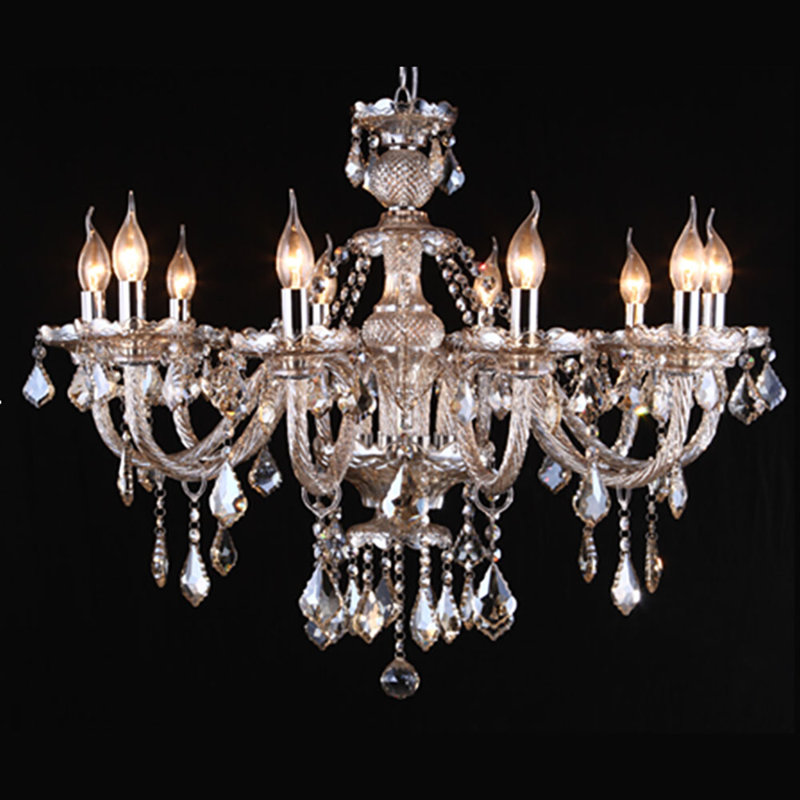Alethea Crystal Chandelier, 60cm H x 76cm W x 60cm D