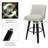 George Oliver Loriell Swivel Counter Stools with Solid Wood Frame-618981321-618343076-618140949