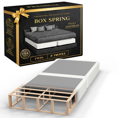 Sommier tapissier / sommier pour matelas entièrement assemblé