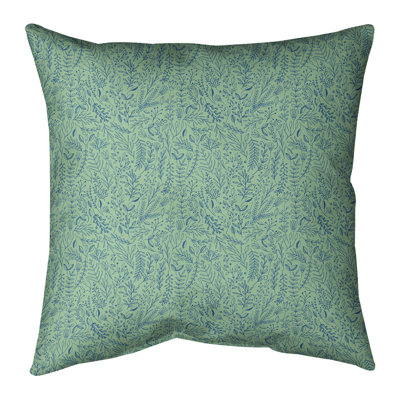 Coussin décoratif intérieur / extérieur Katelyn Elizabeth Ditsy