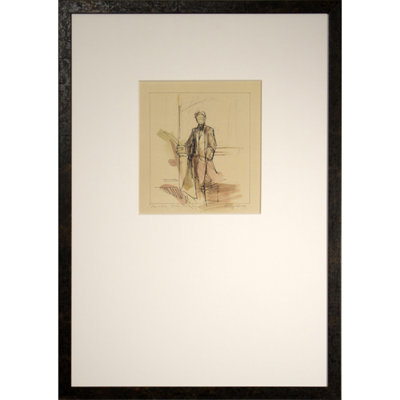 Daughdrill " Study Sargents Pen & Ink " by Daughdrill