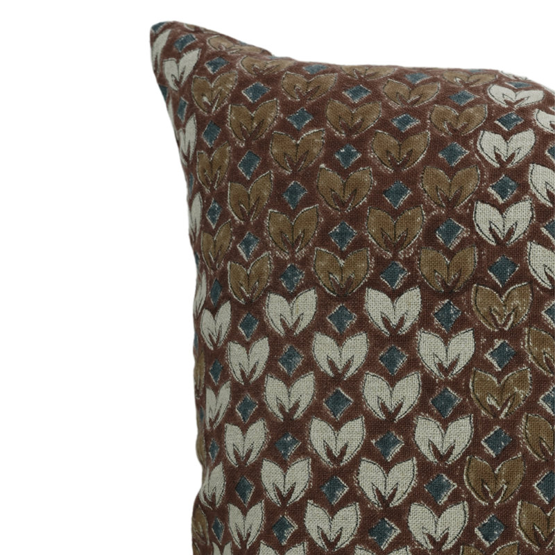 Housse de coussin fabriquée à la main Fab Divine - Jeté décoratif pour canapé ou lit, Titli, H 20 po x l 12 po