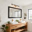 4-Light Dimmable Modern Brass Vanity Light