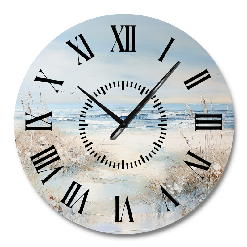 Horloge murale Coastal Ocean, Grand