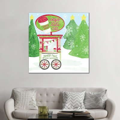 «Food Cart Christmas II Jingle Java» par Tara Reed - impression