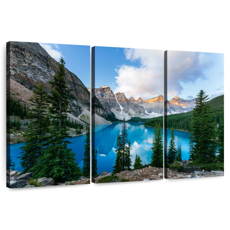 Alvord Canadian Rockies Sunrise View, 42" H x 65" W