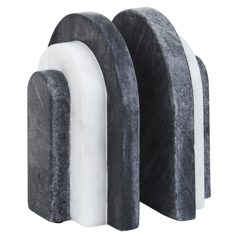 Ayme Marble Bookends
