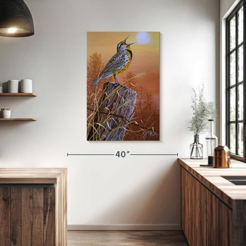 Brampt Meadowlark, 39" H x 26" W
