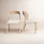 Chaise d'appoint en chêne massif H 32,5 po Hamish-1850468344