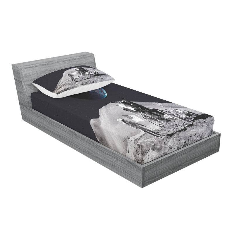 Microfiber Sheet Set, Twin XL Sheet Set + Fitted Sheet + 1 Pillowcase