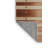 Washable Copper Ivory Striped Area Rug-1759919761