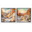 Canyon Winter Scenery - ensemble de 2 collages carrés Canyon-1604461072-1604461087