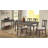 Weathered Grey Dining Table With Turned Leg-1550443544