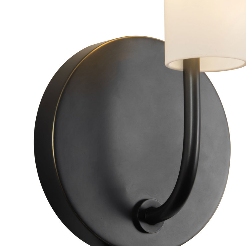 Wick 20-in Black dimmable LED Wall Sconce, Oil Rubbed Bronze