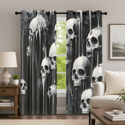 Semi Sheer Curtain Panel Pair