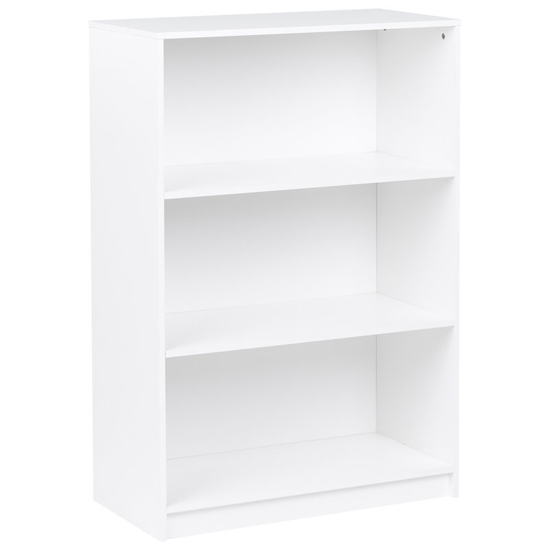 Borislavka 117cm H x 80cm W Standard Bookcase, White