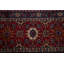 Tapis traditionnel bleu marine et rouge 10 x 13