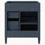 Meuble-lavabo de salle de bain de 30 po sans lavabo supérieur, armoire de rangement moderne avec 2 tiroirs et un tiroir rabattable (BASSIN INCLUS)-112605953