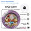 Horloge murale de Noël 12 po
