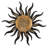 36 Inch Sun Metal Outdoor Wall Decor with Multi Color Weather Resistant Finish for Indoor and Outdoor Home Accent - Imperial-800575614