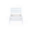 Twin Bed with Headboard and Footboard,Rubber Wood Bed,White-2126948197
