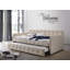 Lit de jour simple avec couchette Seraphine-1637455900