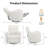 36.72'' Wide Power Recliner Chair Swivel Rocker Glider Recliner, Nursery Glider Recliner, Corduroy Nursery Recliner Chair For Living Room With Adjustable Pillows,set Of 2-beige