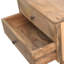 35cm W Solid Wood Bedside Table