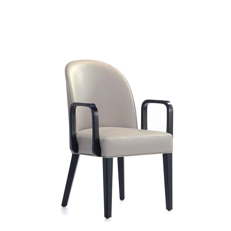 Fauteuil Hillman, Gris clair