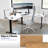 VIVO Electric 71" x 71" Curved Corner Stand Up Desk (E3CB2 Series)-87776467