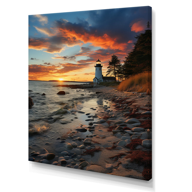 Rhode Island Landscape - Cityscapes Canvas Wall Art, H 32 po x l 16 po x P 1 po, Toile tendue