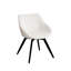 Table basse de 29,53 po et 2 chaises en PU de style médiéval, chaises au toucher doux, assemblage facile pour appartement avec grand espace