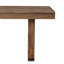 Mariza Sheesham Rectangular Solid Wood Top with Solid Wood Base Dining Table